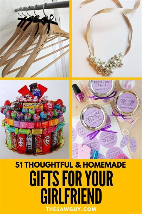 creative birthday gifts for girlfriend homemade